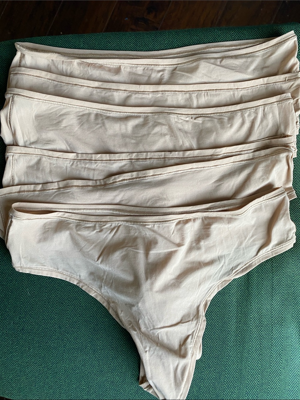NEW Quince Nude Second Skin Thongs - 6 pairs